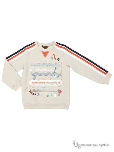 Толстовка PlayToday, цвет серый, оранжевый, голубой