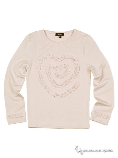 Лонгслив Imoga, цвет светло-розовый