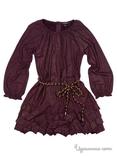 Платье Imoga, цвет бордовый