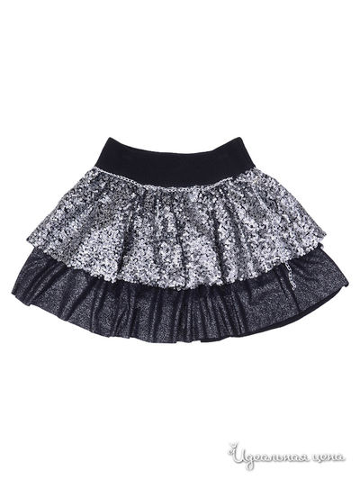 Юбка Imoga, цвет черный, серебряный