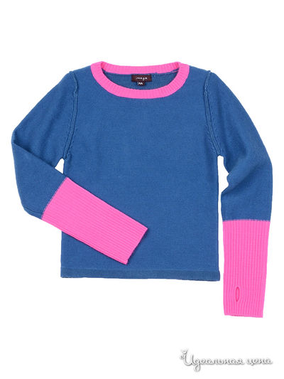 Свитер Imoga, цвет синий, розовый