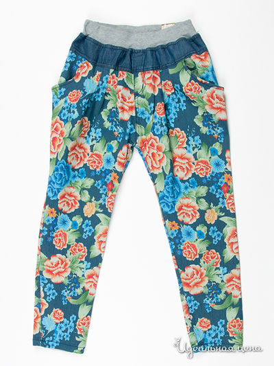 Джинсы Zara, цвет цветы