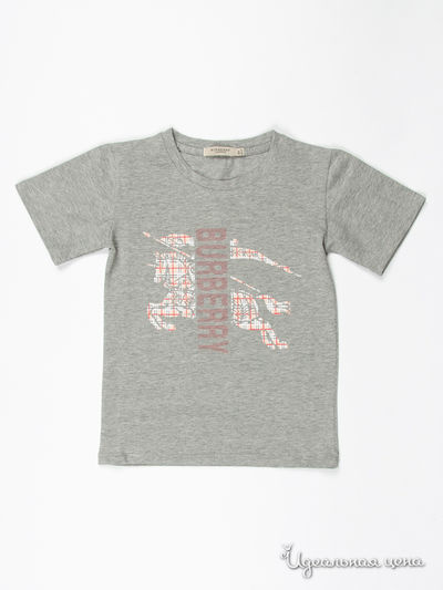 Футболка Burberry, цвет серый