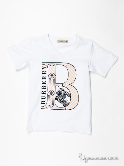 Футболка Burberry, цвет белый