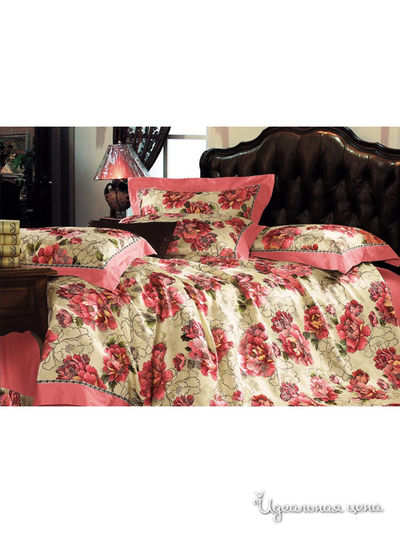 Комплект постельного белья, Евро Valtery, цвет мультиколор