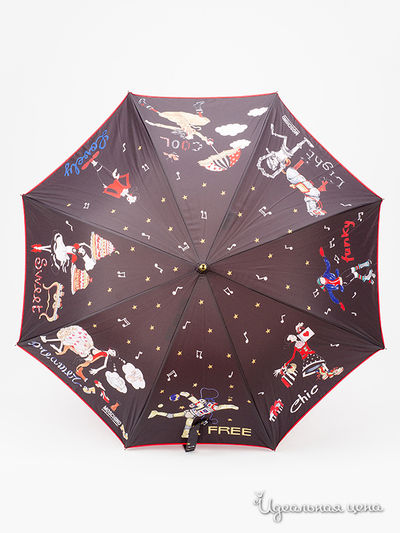 Зонт Moschino, цвет черный