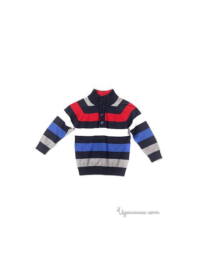 Джемпер Silver Sun, цвет т.синий-красный