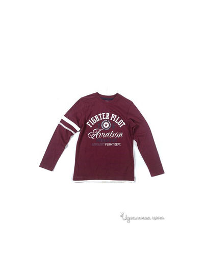 Футболка Silver Sun, цвет бордовый