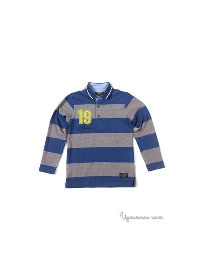 Поло Silver Sun, цвет св.синий-серый