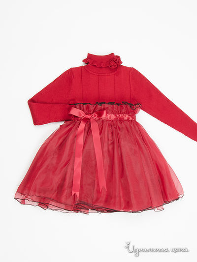 Платье Diamond Lady, цвет бордовый