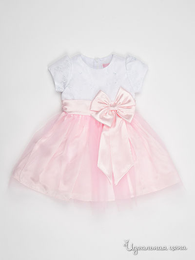 Платье Diamond Lady, цвет белый, розовый