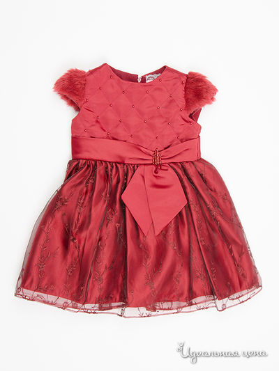 Платье Diamond Lady, цвет бордовый