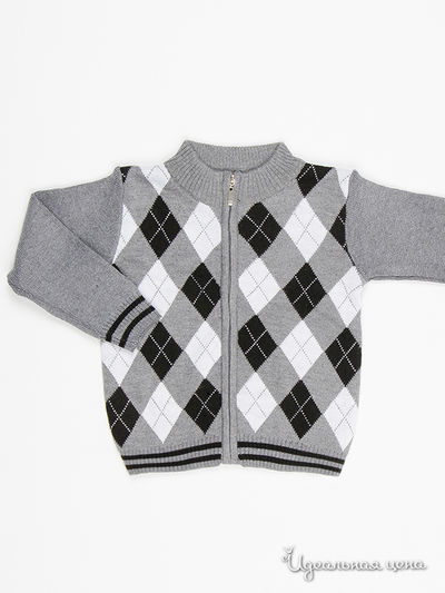 Кардиган Parvast, цвет серый, голубой