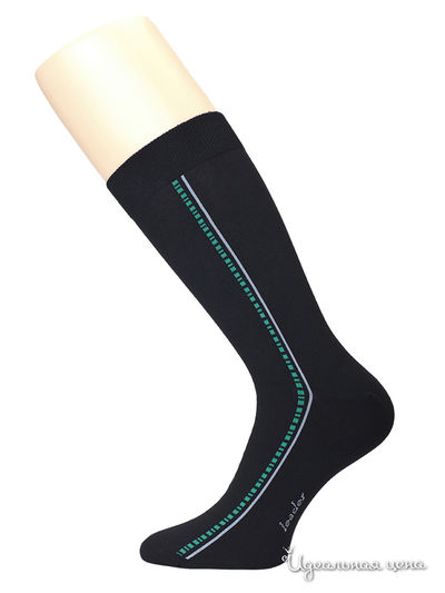 Носки, 10 шт Гранд, цвет черный, зеленый