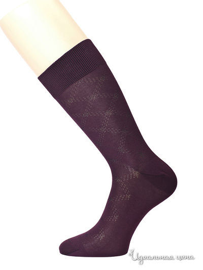 Носки Гранд, цвет бордовый/ коричневый/ черный