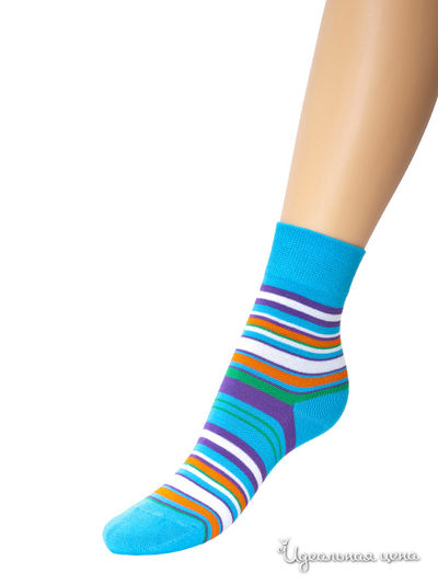 Чулки Гранд, цвет голубые