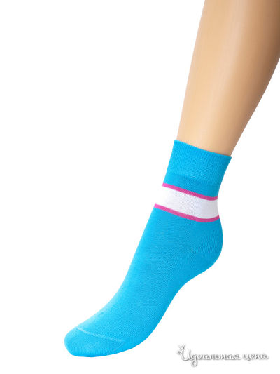 Чулки Гранд, цвет голубые