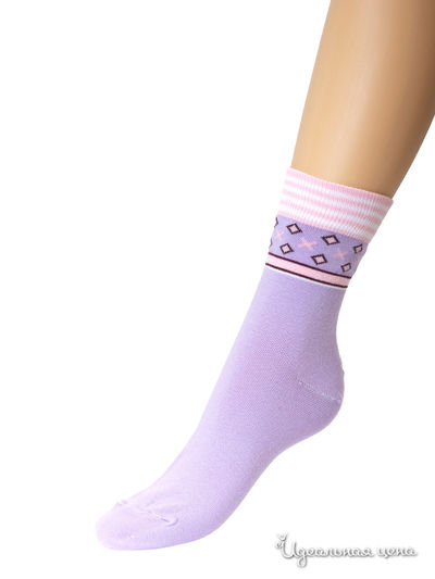 Чулки Гранд, цвет сиреневый