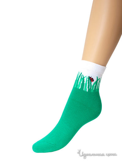 Чулки Гранд, цвет зеленые