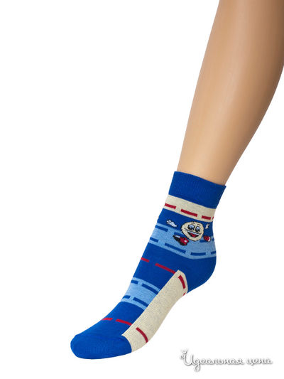 Чулки Гранд, цвет васильковые