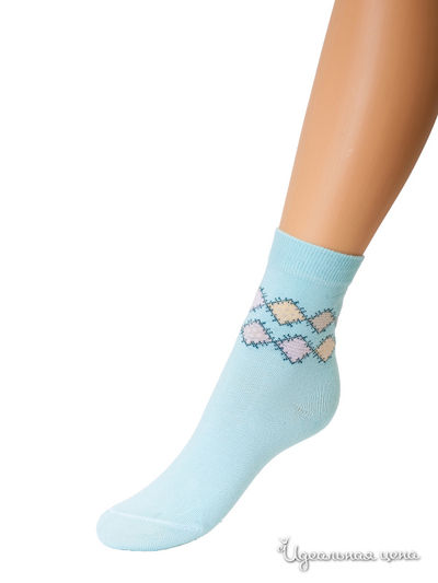 Носки, 10 шт Гранд, цвет голубой