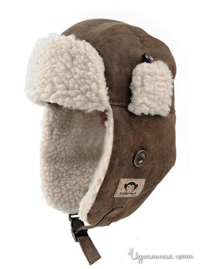 Шапка Appaman, цвет коричневый