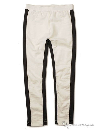 Леггинсы Appaman, цвет белый, черный