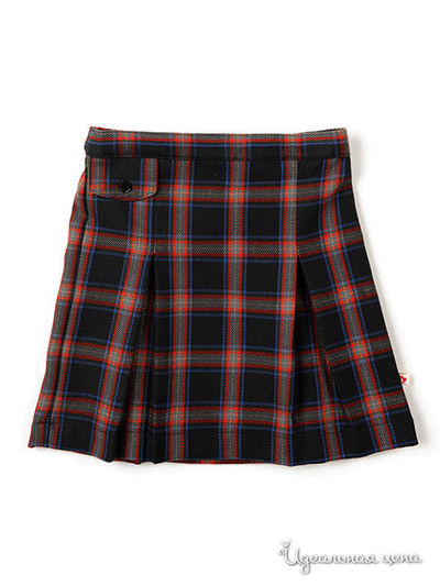 Юбка Appaman, цвет синий, красный