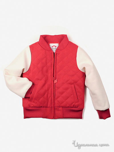 Куртка Appaman, цвет красный, молочный