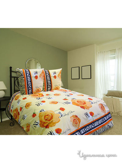 Комплект постельного белья, семейный Блакiт