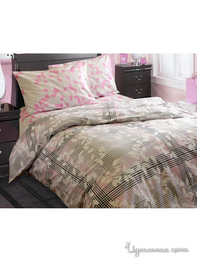 Комплект постельного белья, 1,5 - спальный Блакiт