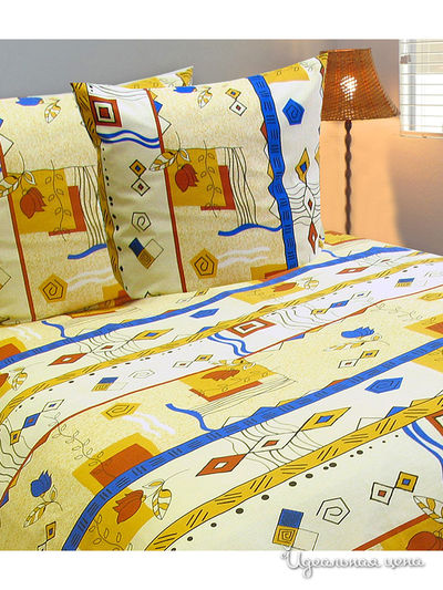 Комплект постельного белья, 1,5 - спальный Блакiт, цвет Мультиколор