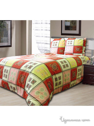 Комплект постельного белья, 1,5 - спальный Блакiт