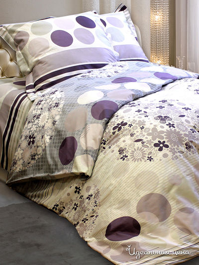 Комплект постельного белья, двуспальный Блакiт