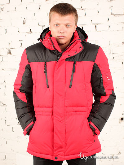 Куртка Evolution Wear, цвет красный, черный