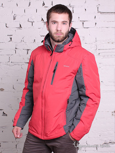 Куртка Evolution Wear, цвет красно-серый