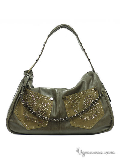 Сумка L. Credi, цвет мокрый песок