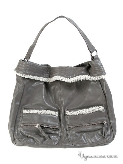 Сумка L. Credi, цвет серый