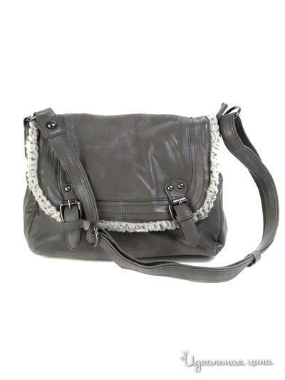 Сумка L. Credi, цвет серый