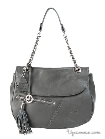 Сумка L. Credi, цвет серый