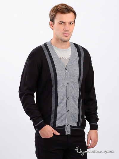 Кардиган Totallook, цвет серый, черный