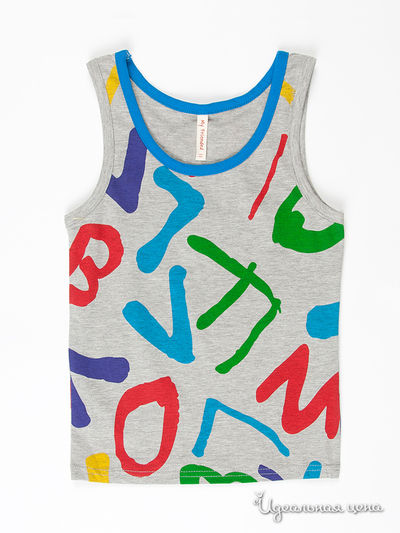 Майка My Friended, цвет серый