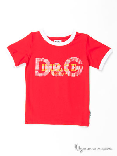 Футболка Dolce & Gabbana, цвет красный