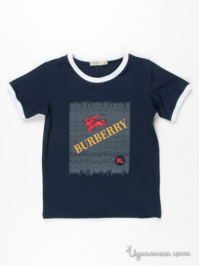 Футболка Burberry для мальчика, цвет синий