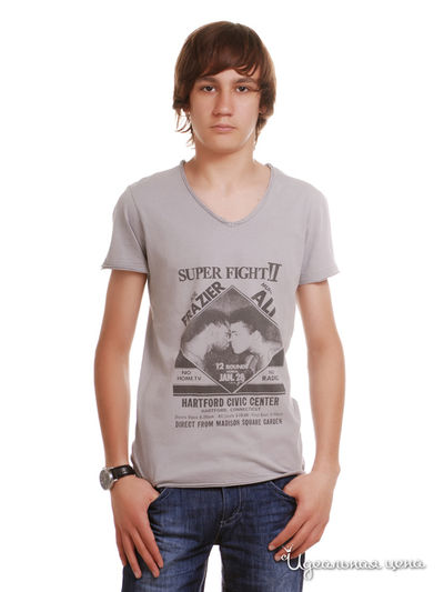 Футболка Red Soul, цвет серый