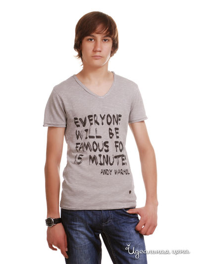 Футболка Red Soul, цвет серый