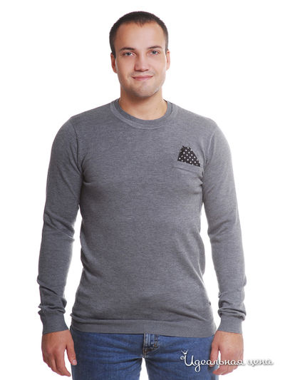 Пуловер Red Soul, цвет серый