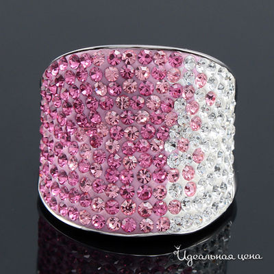 Кольцо Migura, цвет розовый