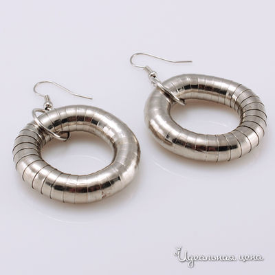 Серьги Migura, цвет серебряный