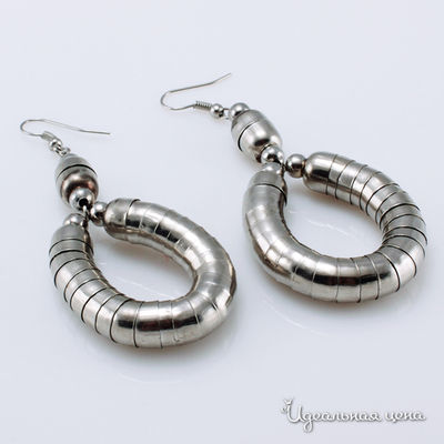 Серьги Migura, цвет серебряный